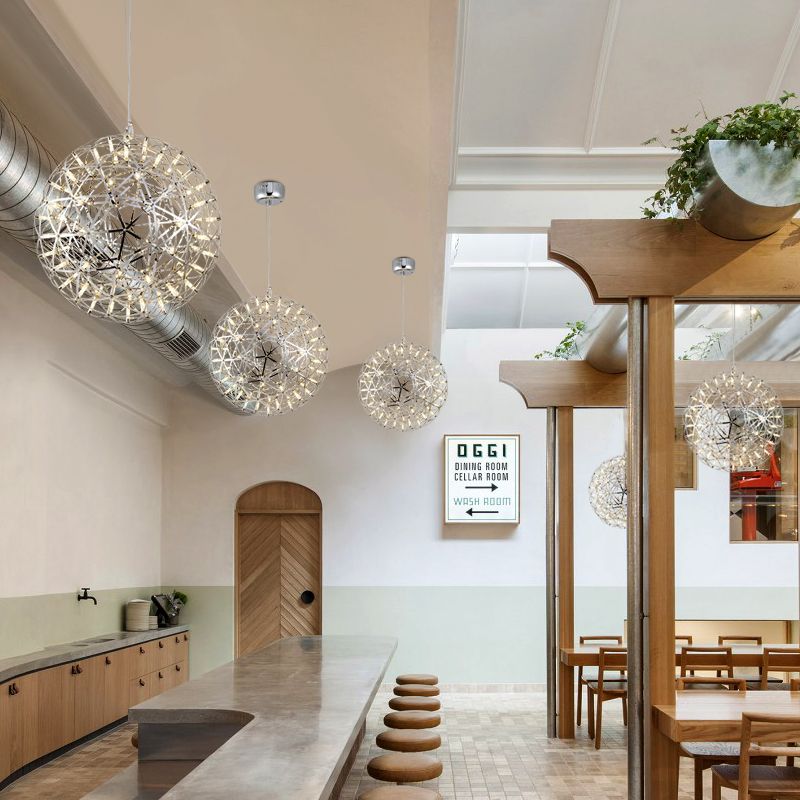 Spark Ball LED Pendant Light