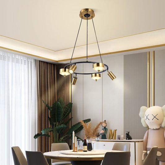 Track Light Chandelier